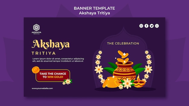 Szablon Transparent Akshaya Tritiya