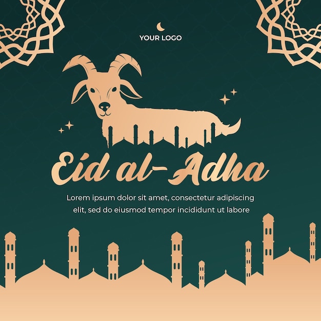 Szablon Ulotki Eid Al Adha Instagram