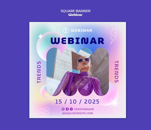 szablon webinaru uczenia się