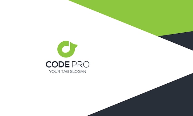Szablon wizytówki Code Pro