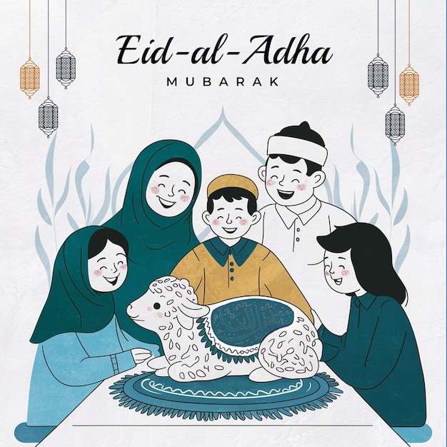 Szablon wpisu Eid Al Adha