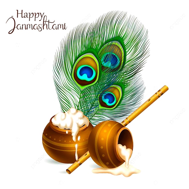 Szczęśliwa indyjska uroczystość Janmashtami