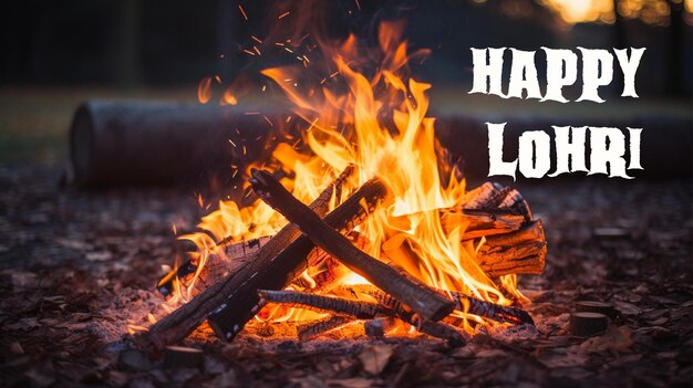 Szczęśliwego święta Lohri.