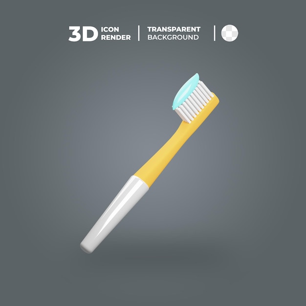 Szczoteczka do zębów ikona 3D