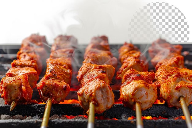 PSD szumy shashlik storm shashlik skewers szumy na przezroczystym tle