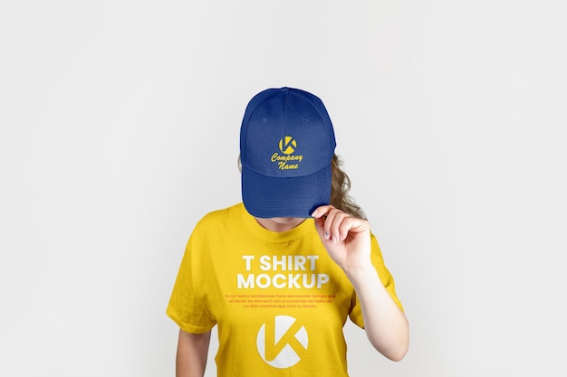 T-shirt en pet mockup