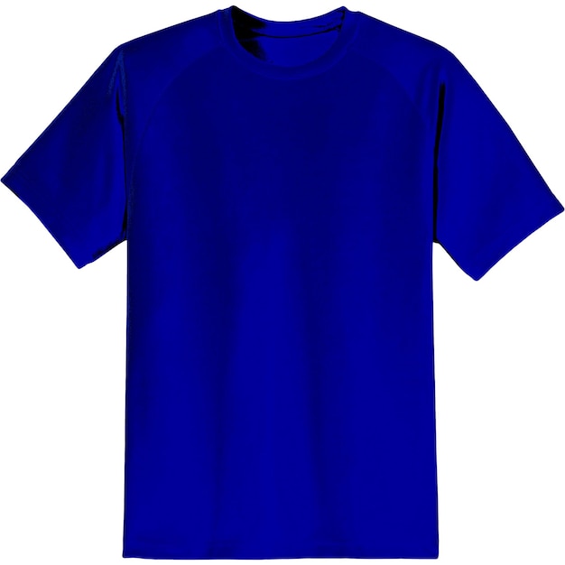 T-shirt geïsoleerde kleur