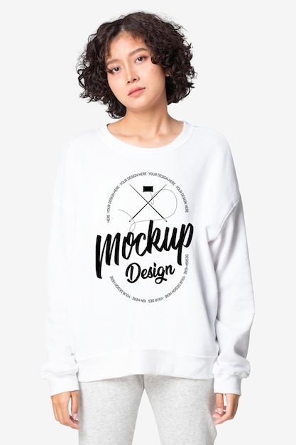 PSD t shirt hoodies sweat shirt mockup for branding design