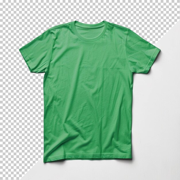 PSD t shirt isolated on transparent background