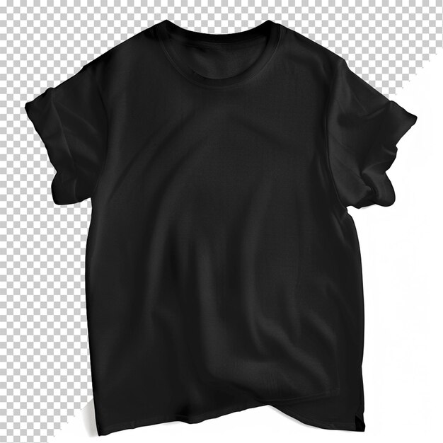 PSD t shirt isolated on transparent background