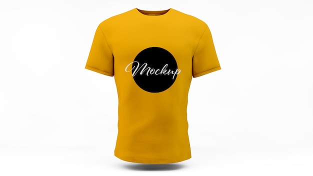 T-shirt mock up isolated