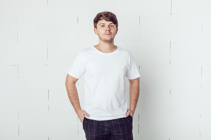 PSD t shirt mockuo