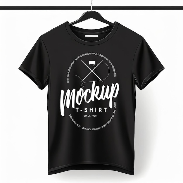 T-shirt Mockup Design Psd Dla Odzieży Branding