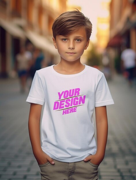 T shirt mockup design psd template