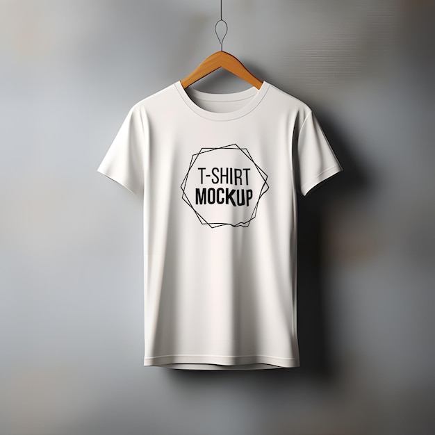 Premium PSD | T shirt mockup design psd