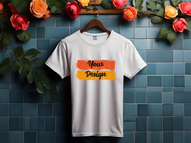 T shirt mockup design psd