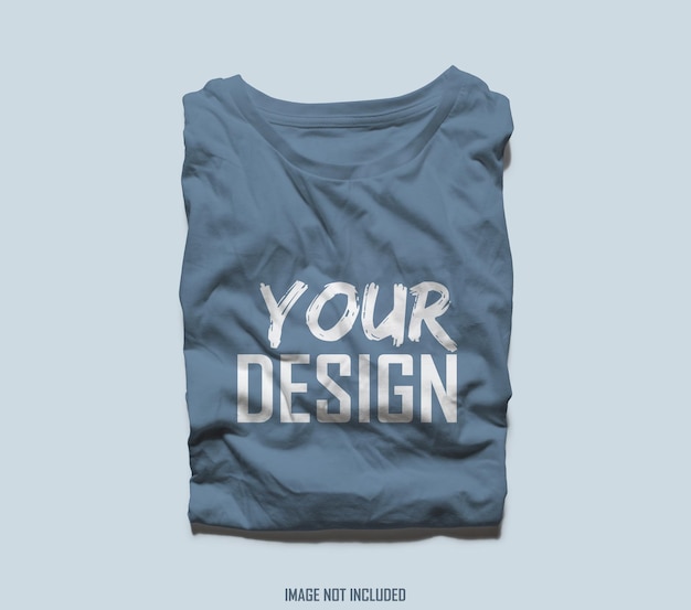 T-shirt mockup design rendering