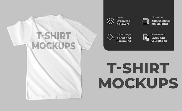 T-shirt design mockup