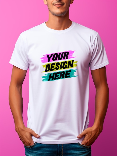 Design mockup t-shirt