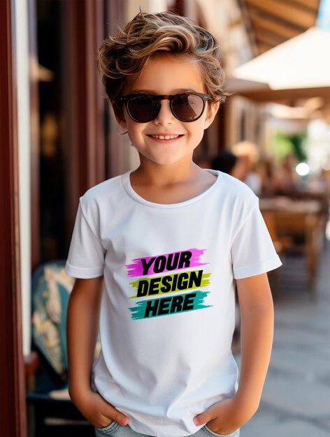 PSD t shirt mockup design