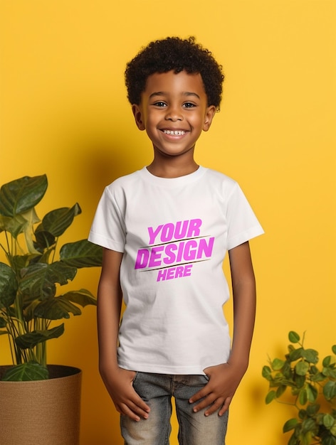 PSD t shirt mockup design