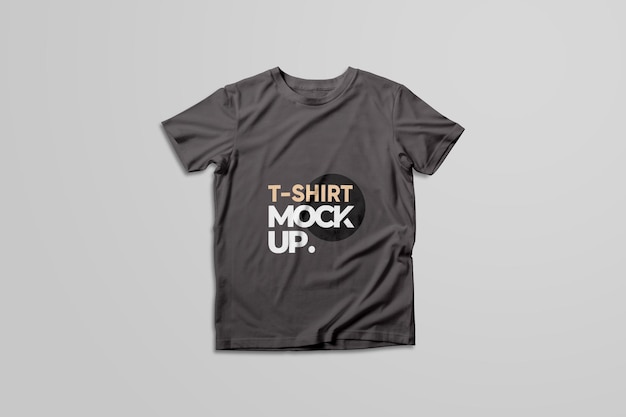 T-Shirt Mockup in Grey