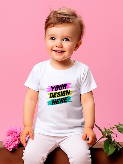 PSD t-shirt mockup ontwerp