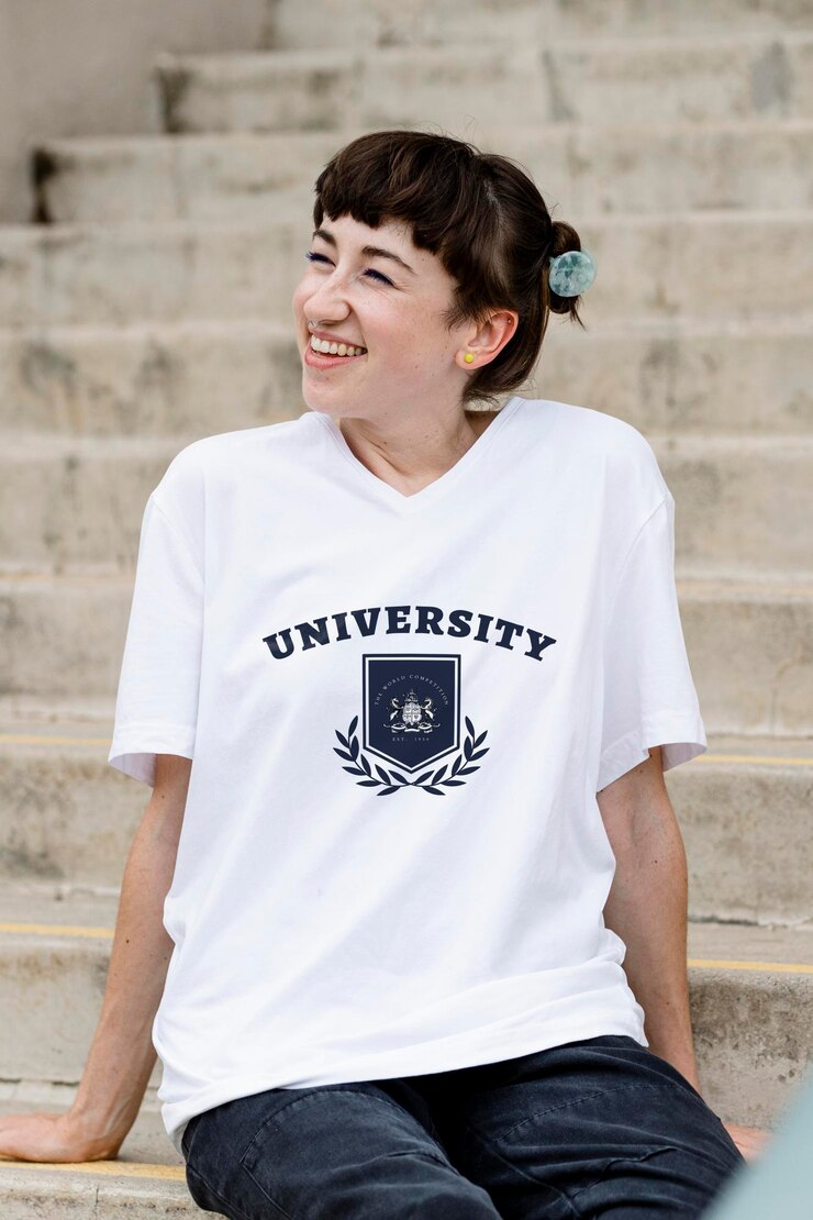 PSD t shirt mockup psd college apparel for university students