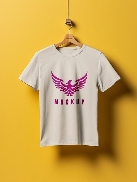 Modello psd di t-shirt mockup