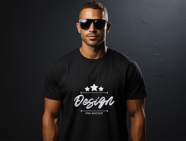 PSD t shirt mockup psd template