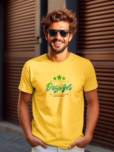 T shirt mockup psd template