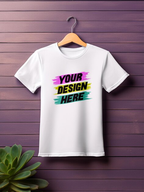 Premium PSD | T shirt mockup psd template