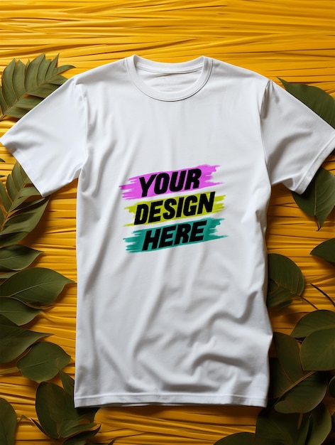 T shirt mockup psd template