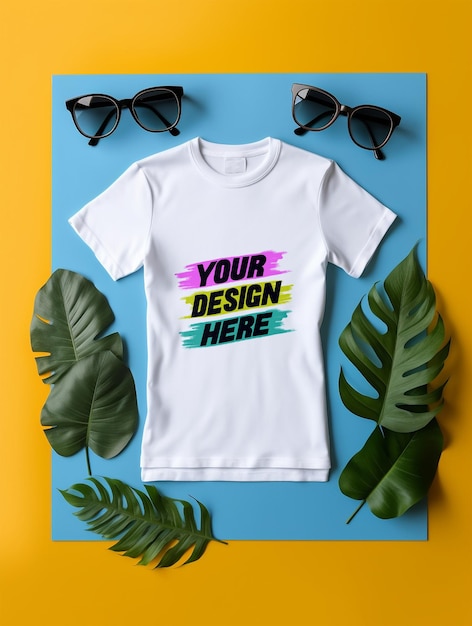 Premium PSD | T shirt mockup psd