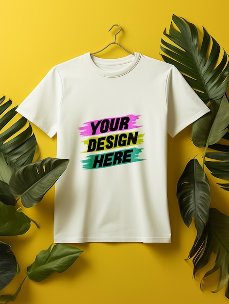 Premium PSD | T shirt mockup psd