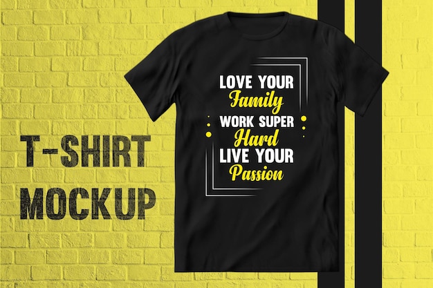 PSD t-shirt mockup