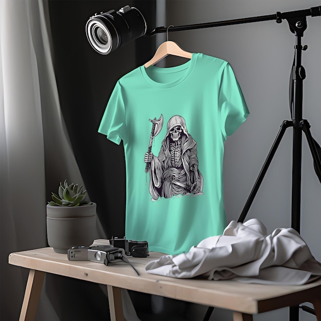 PSD t shirt mockup