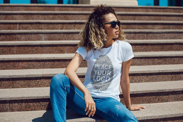 Tシャツのモックアップ