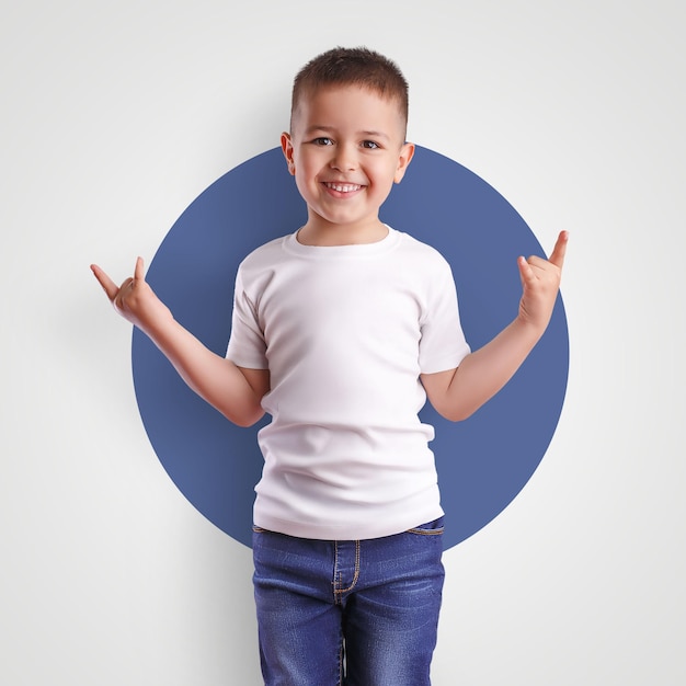 T-shirt ontwerp mockup