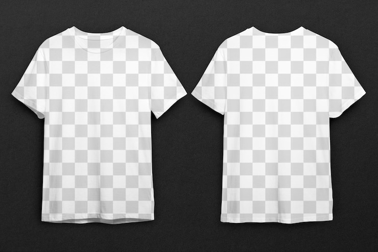 PSD t-shirt png kleding mockup doorzichtig ontwerp