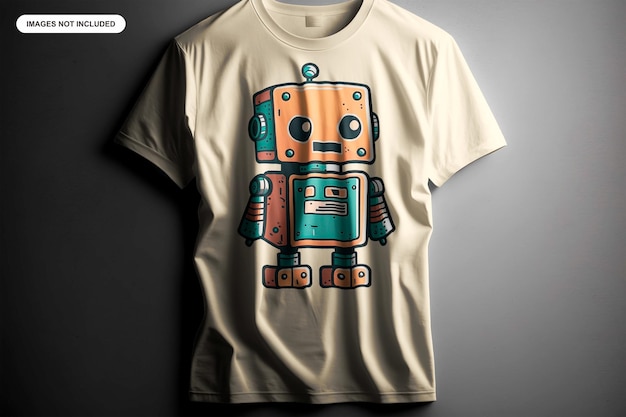 A t - shirt that says robot on it