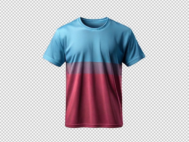 PSD t shirt on transparent background