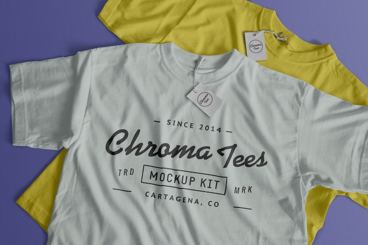 PSD t-shirt van chromatees