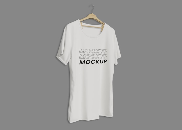 T-shirt vooraanzicht mockup