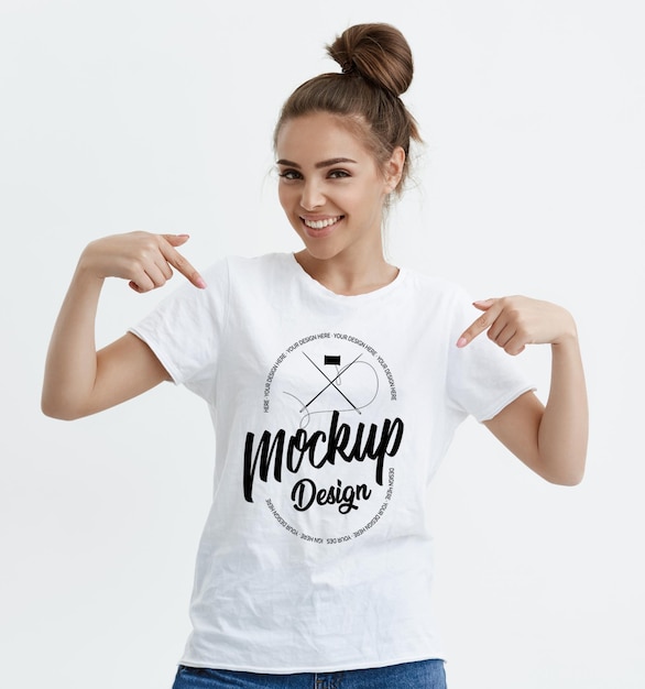 T-shirt z kapturem, koszulka z pociem do projektowania marki