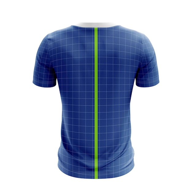 T-shirt z okrągłym wycięciem na plecach