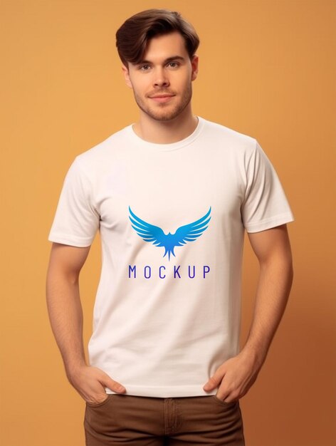 T-shirtmodel PSD