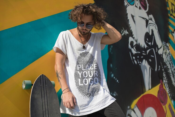 PSD t-shirtmodel