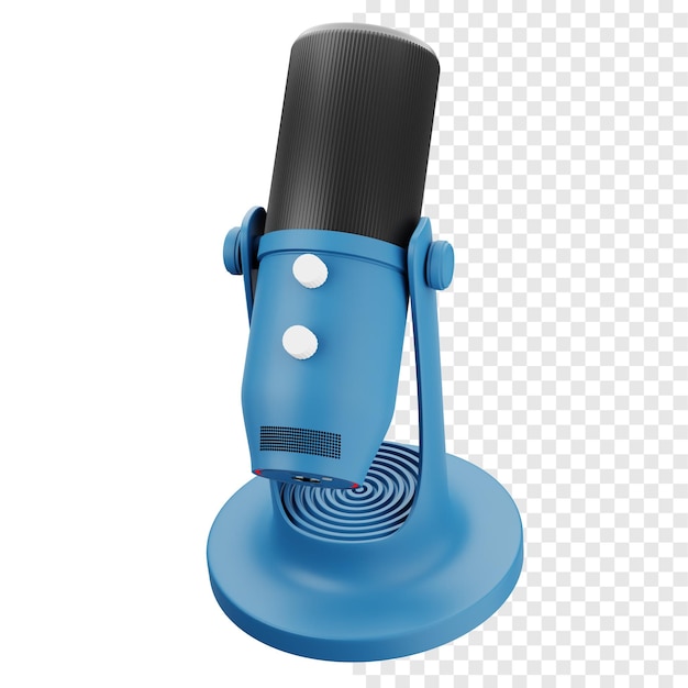 Tabel 3d Illustratie van de microfoon