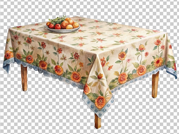 PSD table cloth